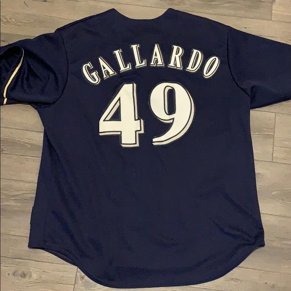 Yovani Gallardo Brewers Jersey MLB - Picture 2 of 2
